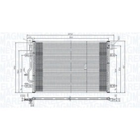 Klimakondensator 350203817000 von MAGNETI MARELLI günstig für 99,67 € online kaufen