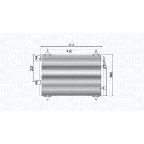 Klimakondensator 350203936000 von MAGNETI MARELLI günstig für 98,25 € online kaufen