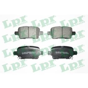 Bremsbeläge 05P2047 von LPR günstig für 26,54 € online kaufen