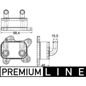 Ölkühler CLC 168 000P von MAHLE ORIGINAL günstig für 65,17 € online kaufen