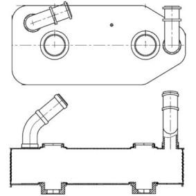 Ölkühler, Automatikgetriebe CLC 178 000S von MAHLE ORIGINAL günstig für 67,48 € online kaufen