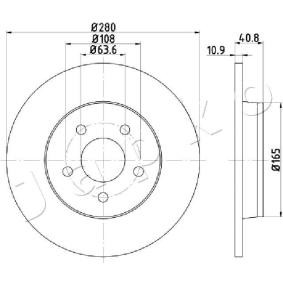 Bremsscheibe 610301 von JAPKO günstig für 35,32 € online kaufen