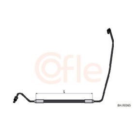 Bremsschlauch BH.FD033 von COFLE günstig für 8,85 € online kaufen