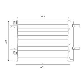 Klimakondensator 822564 von VALEO günstig für 114,83 € online kaufen