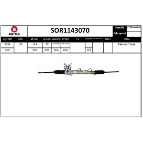 Acquista Scatola sterzo da SNRA SOR1143070 a buon mercato per soli 556,66 €