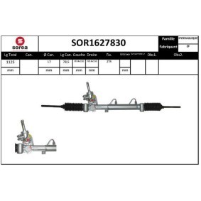 Acquista Scatola sterzo da SNRA SOR1627830 a buon mercato per soli 514,38 €