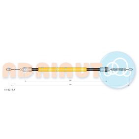 Handbremsseil 41.0216.1 von ADRIAUTO günstig für 12,06 € online kaufen