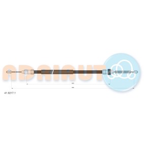 Handbremsseil 41.0217.1 von ADRIAUTO günstig für 11,58 € online kaufen