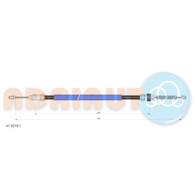 Handbremsseil 41.0218.1 von ADRIAUTO günstig für 17,97 € online kaufen