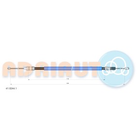 Handbremsseil 41.0244.1 von ADRIAUTO günstig für 16,02 € online kaufen