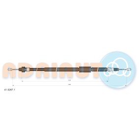 Handbremsseil 41.0267.1 von ADRIAUTO günstig für 22,19 € online kaufen