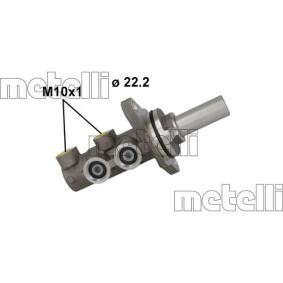 Hauptbremszylinder 05-1163 von METELLI günstig für 113,74 € online kaufen