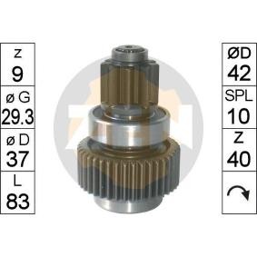 Comprar Engranaje de rueda libre, arrancador de ERA ZN1863 a bajo precio de 50,06 €