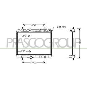 Achetez des Radiateur du moteur PRASCO CI424R015 à prix pour 84,64 €