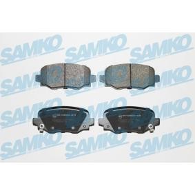 Achetez des Plaquettes de frein SAMKO 5SP1954 à prix pour 27,37 €