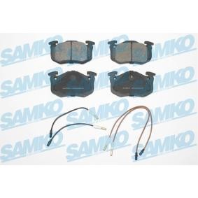 Bremsbeläge für ALPINE von SAMKO