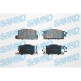 Achetez des Plaquettes de frein SAMKO 5SP287 à prix pour 22,54 €
