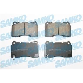 Comprar Juego de pastillas de freno de SAMKO 5SP362 a bajo precio de 16,10 €