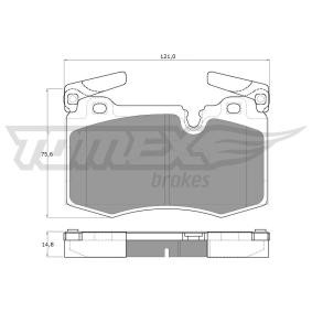 Kjøp Bremseklosser av TOMEX brakes TX 19-47 til den lave prisen 590,48 NOK