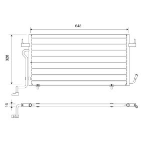 Klimakondensator 812715 von VALEO günstig für 127,31 € online kaufen