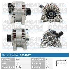 Köp Generator av MEAT & DORIA 5514047 till det låga priset 2650,11 kr