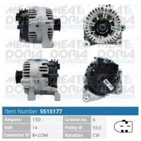 Lichtmaschine 5515177 von MEAT & DORIA günstig für 312,48 € online kaufen