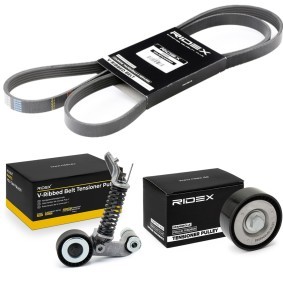 Achetez des Jeu de courroies trapézoïdales à nervures RIDEX 542R0609 à prix pour 69,55 €