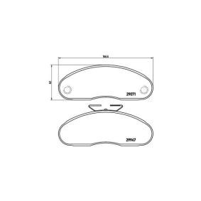 Acquista Kit pastiglie freni da BREMBO P B7 001 a buon mercato per soli 53,66 €