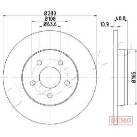 Bremsscheibe 610301C von JAPKO günstig für 35,32 € online kaufen