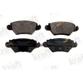 Bremsbeläge 6011500 von KRAFT günstig für 23,50 € online kaufen