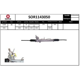 Acquista Scatola sterzo da SNRA SOR1143050 a buon mercato per soli 544,02 €