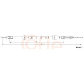 Handbremsseil 92.10.4452 von COFLE günstig für 35,09 € online kaufen