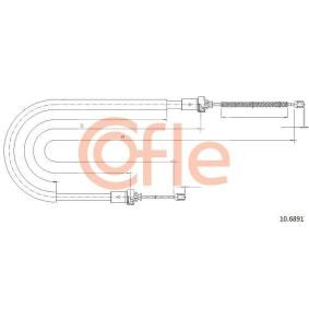 Handbremsseil 92.10.6891 von COFLE günstig für 13,88 € online kaufen