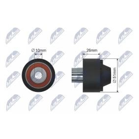 Achetez des Galet enrouleur de courroie d'accessoire NTY RNK-CT-028 à prix pour 33,73 €