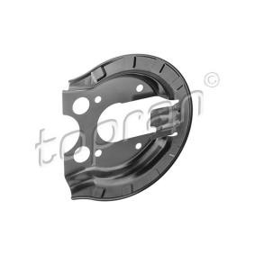 Acquista Lamiera paraspruzzi disco freno da TOPRAN 724 163 a buon mercato per soli 42,77 €