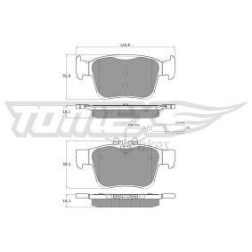 Comprar Juego de pastillas de freno de TOMEX brakes TX 18-161 a bajo precio de 36,59 €
