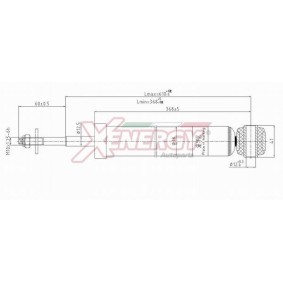 Stoßdämpfer X255343 von AP XENERGY günstig für 26,52 € online kaufen