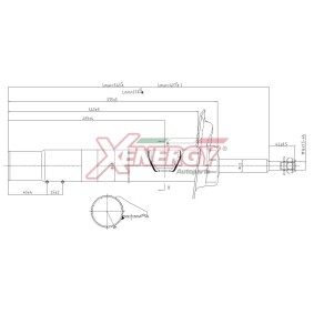 Stoßdämpfer X727339 von AP XENERGY günstig für 117,21 € online kaufen