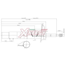 Stoßdämpfer X728339 von AP XENERGY günstig für 117,21 € online kaufen