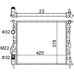 Kühler, Motorkühlung 601 382 von HART günstig für 65,97 € online kaufen