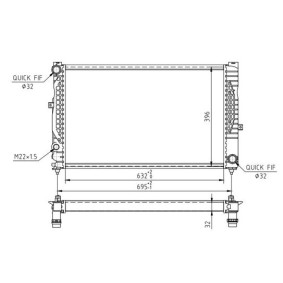 Kühler, Motorkühlung 602 083 von HART günstig für 80,23 € online kaufen