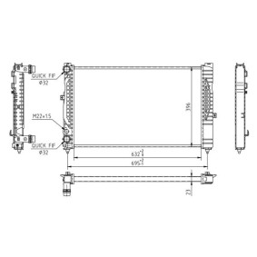 Kühler, Motorkühlung 603 225 von HART günstig für 79,01 € online kaufen