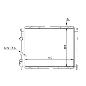 Kühler, Motorkühlung 607 133 von HART günstig für 54,33 € online kaufen
