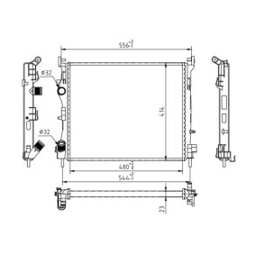 Kühler, Motorkühlung 607 338 von HART günstig für 66,01 € online kaufen
