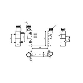 Ladeluftkühler 612 515 von HART günstig für 92,94 € online kaufen