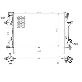 Acquista Radiatore motore da HART 637 152 a buon mercato per soli 132,93 €