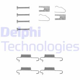 Achetez des Kit d'accessoires, mâchoire de frein DELPHI LY1010 à prix pour 7,24 €