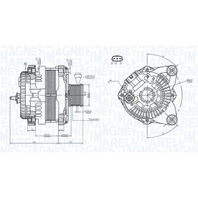 Lichtmaschine 063732182010 von MAGNETI MARELLI günstig für 233,57 € online kaufen