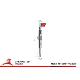 Comprar Bujía de precalentamiento de MEHA AUTOMOTIVE MH70105 a bajo precio de 15,13 €