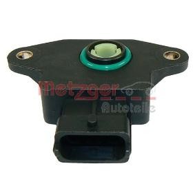 Drosselklappenpotentiometer 0904004 von METZGER günstig für 19,42 € online kaufen